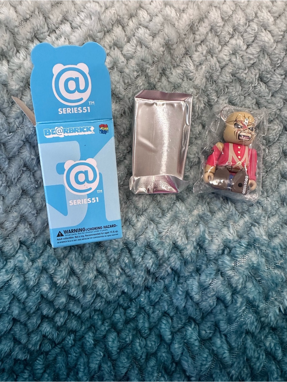 Bearbrick Series 51, 100% Size Horror Figure Iron Maidens Mascot Eddie